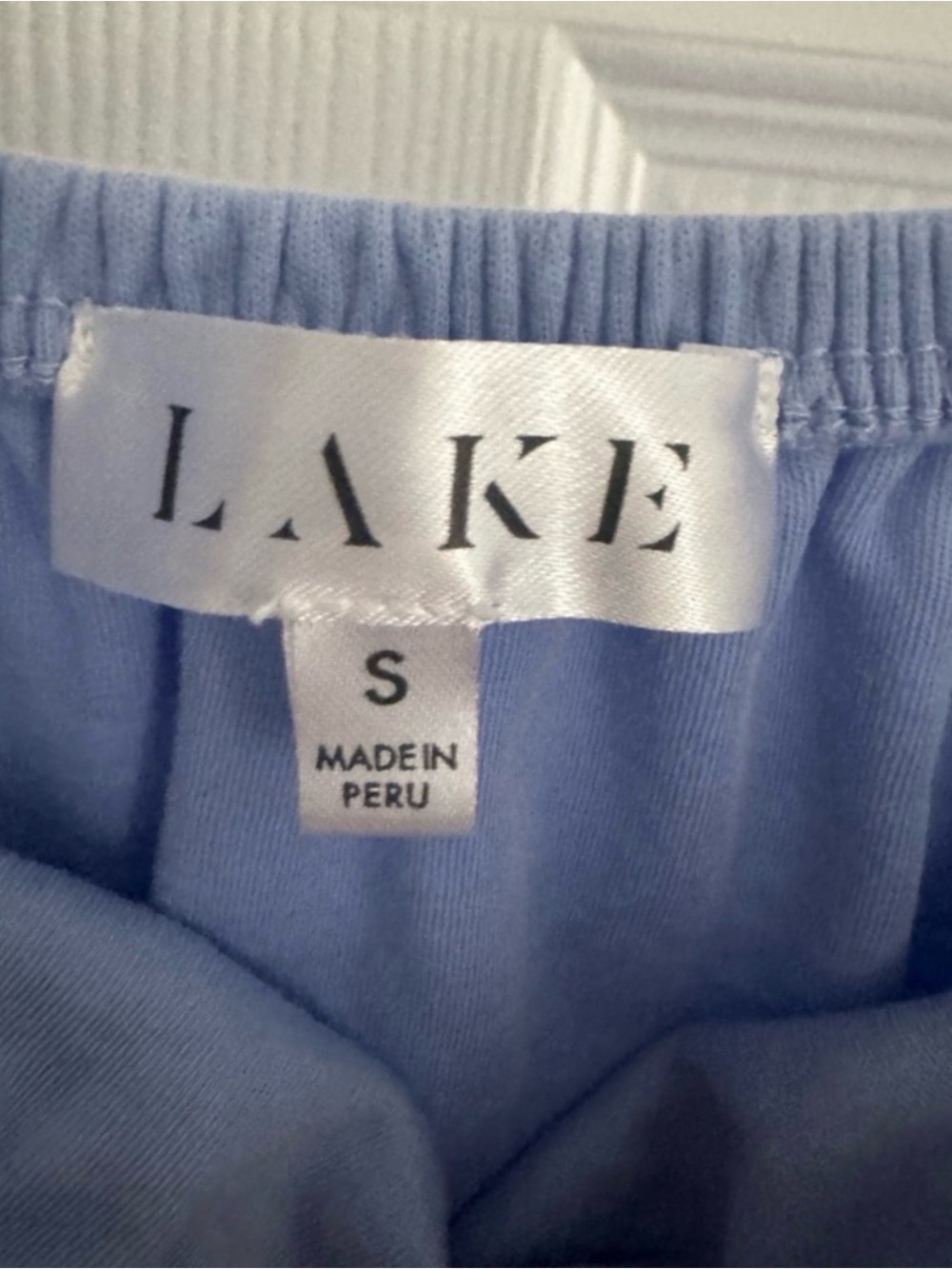 Lake pajamas Pima Ruffle Nightgown in
Hydrangea size small - Picture 4 of 4